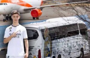 Arda Güler’in de içinde olduğu Real Madrid takım otobüsü Almanya’da kaza yaptı