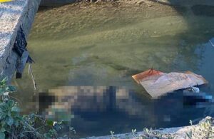 Antalya’da sulama kanalında ceset bulundu
