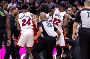 NBA yönetimi kavgayı affetmedi! 5 oyuncuya men cezası