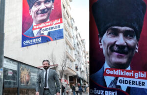 Zafer Partili aday seçim afişinde kendi fotoğrafı yerine Atatürk’ü kullandı!