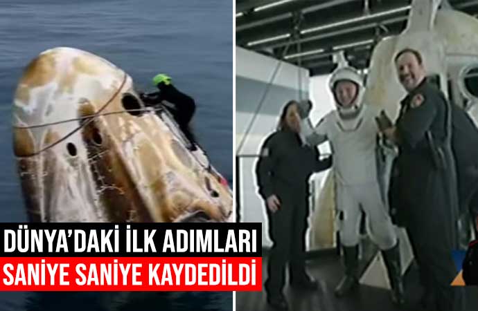 Tarihi uzay yolculuğu sona erdi! İlk Türk Astronot Alper Gezeravcı Dünya’ya döndü