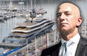 Jeff Bezos’un mega yatı Fethiye’ye demir attı! Türkiye’ye milyonlar bırakacak