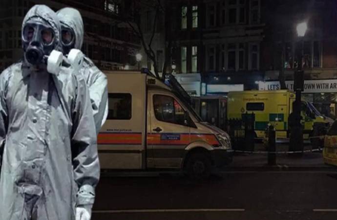 Londra’da kimyasal saldırı! İkisi çocuk 9 yaralı