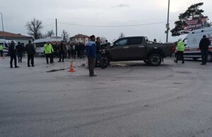 Konya’da öğrenci servisi ve kamyonet çarpıştı! 11 yaralı