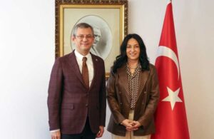 Özgür Özel’den Türkiye’nin Madrid Büyükelçisi Ezberci’ye ziyaret