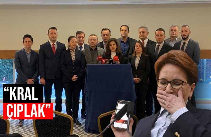 İYİ Parti yönetiminde istifa depremi: Akşener timsah gözyaşları döküyor