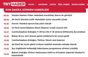 Halkın parasıyla habercilik rezaleti! TRT haber internette tek gündem AKP