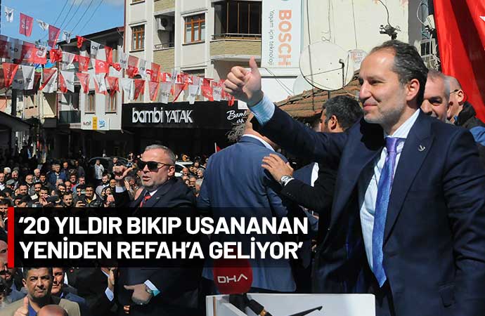 Yeniden Refah Partisi lideri Fatih Erbakan: MHP’yi geride bıraktık