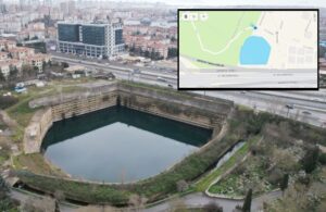 Kadıköy’de talanın ardından oluşan göl tahliye edilmeye başlandı
