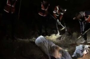 İsrail bu kez de toplu mezar vurdu! Gömülen cesetler yüzeye çıktı