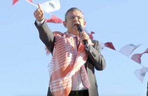 Özgür Özel mitingde Kemal Kılıçdaroğlu için halktan alkış istedi