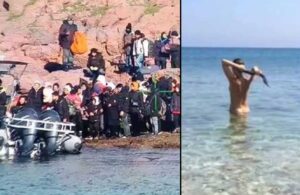 Çıplaklar adasına kaçak göçmenler çıktı hükümet alarma geçti