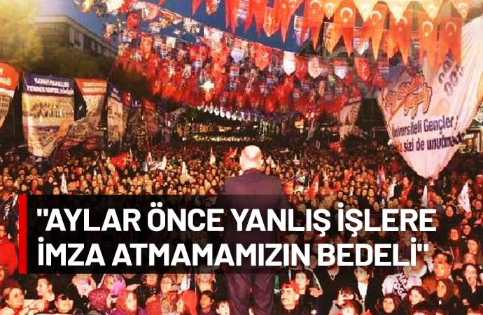 Aday gösterilmeyince Yeniden Refah’a geçen eski AKP’li açtı ağzını yumdu gözünü