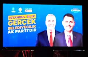 Parasını CHP’nin ödediği billboardda AKP’nin reklamını yaptılar