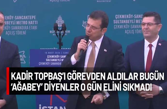 Ekrem İmamoğlu açıkladı! İşte AKP’nin metro projelerini iptal etmesinin perde arkası