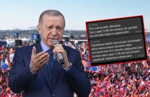 Belediye işçileri katılımın düşük olduğu Erdoğan mitinglerine zorla götürecek iddiası