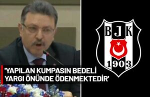 Beşiktaş’tan şike kumpasını savunan AKP’nin Trabzon adayına sert yanıt!