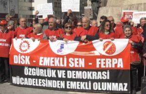 Emekliler Ankara’da ses yükseltti: Hayatımızı verdik on bin lira nedir?
