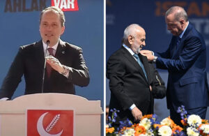 Fatih Erbakan’dan Erdoğan’a: Birileri yolunu kaybetmiş bazı şahıslara rozet takıyorlar
