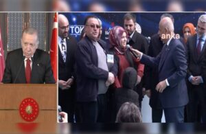 Erdoğan’ın katıldığı deprem konutları teslim töreninde ilginç diyalog