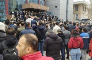 AKP’li Altındağ Belediyesi önünde işçilerden eylem