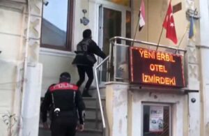 İzmir’de otellere ‘kaçak göçmen’ baskını