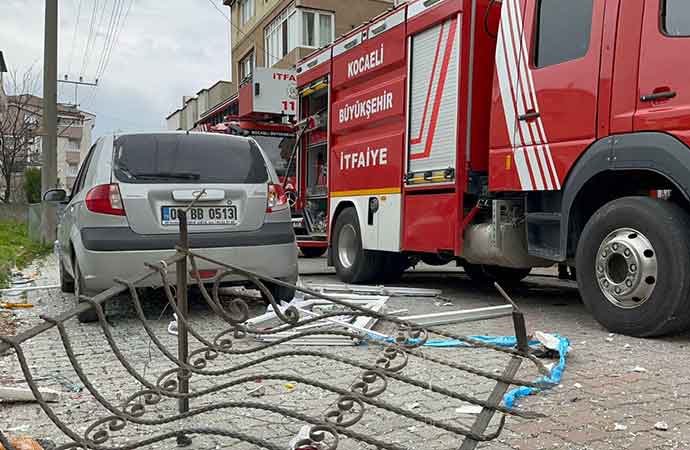 Kocaeli’de doğalgaz hattında patlama! Bir kişi hastanelik oldu