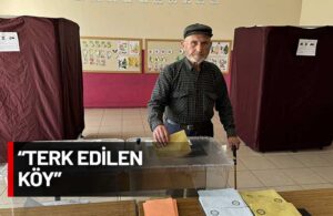 Köyün tek seçmeni 87 yaşındaki adam oy kullanmak için üç kilometre yol gitti