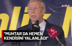 Mansur Yavaş’tan AKP’ye Kemal Kılıçdaroğlu göndermesi