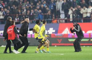 Olaylı maçta Fenerbahçeli futbolculara saldıran maskeli taraftar yurt dışından gelmiş