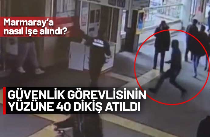 Marmaray çalışanı, güvenlik görevlisi kadını bıçakladı! 11 suç kaydı ortaya çıktı