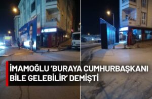 Erdoğan mitingi öncesi Kent Lokantası’nı Murat Kurum afişiyle kapattılar!