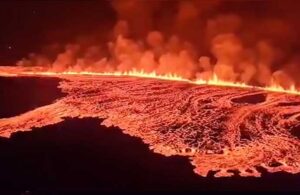 İzlanda’da yanardağ üç ayda dördüncü defa lav saçtı: En güçlü patlama