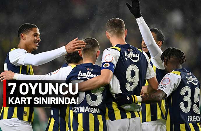 Fenerbahçe, Süper Lig, Sivasspor, Derbi, Beşiktaş, Fenerbahçe kart sınırı, Futbol