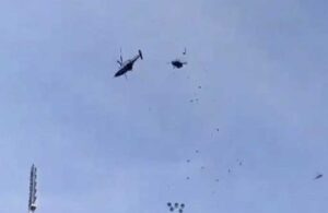 Malezya’da iki askeri helikopter havada çarpıştı: 10 ölü