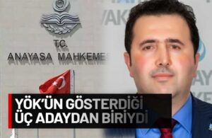 Yeni Anayasa Mahkemesi üyesi Bilal Erdoğan’ın vakfından