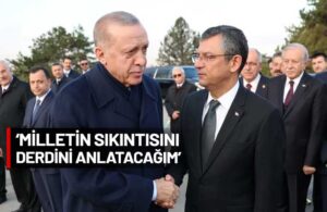 Özgür Özel, Erdoğan ile görüşmesinde 8 başlığı gündeme getirecek