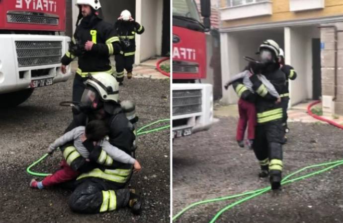 Apartmanda yangın! Üç yaşındaki bebek öldü ağabeyi ağır yaralı