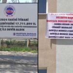 CHP’li başkan belediyenin borcunu billboardlarla duyurdu, mal varlığını binaya astı