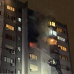 Ataköy’de 15 katlı binada yangın!