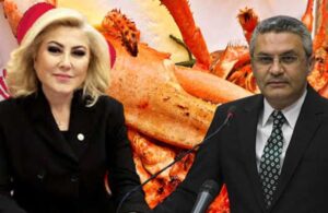 CHP’li Oğuz Kaan Salıcı’dan yediği ıstakozu paylaşan AKP’li Şebnem Bursalı’ya tepki