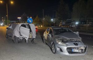 Bursa’da iki araç çarpıştı! Dokuz yaralı