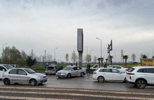 Bursa’da TIR’ın yakıt deposu delindi! 20 kilometrede 10 kaza!