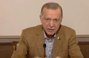 Erdoğan bayram mesajında promptera takıldı