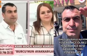 “Fenerbahçe mi ben mi” diye soran eşinden boşandı: Adliye önünden paylaşım yaptı