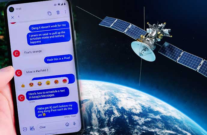 Google Mesajlar’ın yeni uydu özelliği! Şebeke olmadan SMS gönderilebilecek