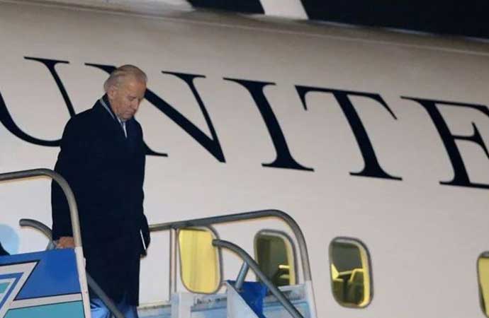 ABD’de hareketlilik! Joe Biden tüm programlarını iptal edip Beyaz Saray’a dönüyor