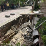 İstanbul’da kaldırım çöktü! Bina boşaltıldı