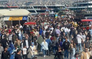 Bayramın ikinci günü İstanbul’da insan seli