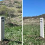 Azerbaycan-Ermenistan sınırında yeni gelişme: İlk sınır taşı yerleştirildi